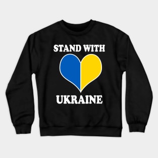 STAND WITH UKRAINE Crewneck Sweatshirt